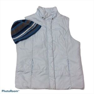 BABY BLUE DOWN STYLE VEST